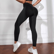 European and American Peach Hip Lifting High Waist Slimming Fitness Running Sports Yoga Pants for Women
