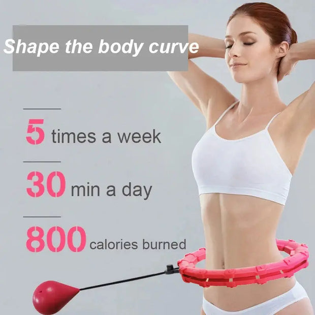 Hula Hop Fitness Ring | Adjustable Sport Hoops - sportvital